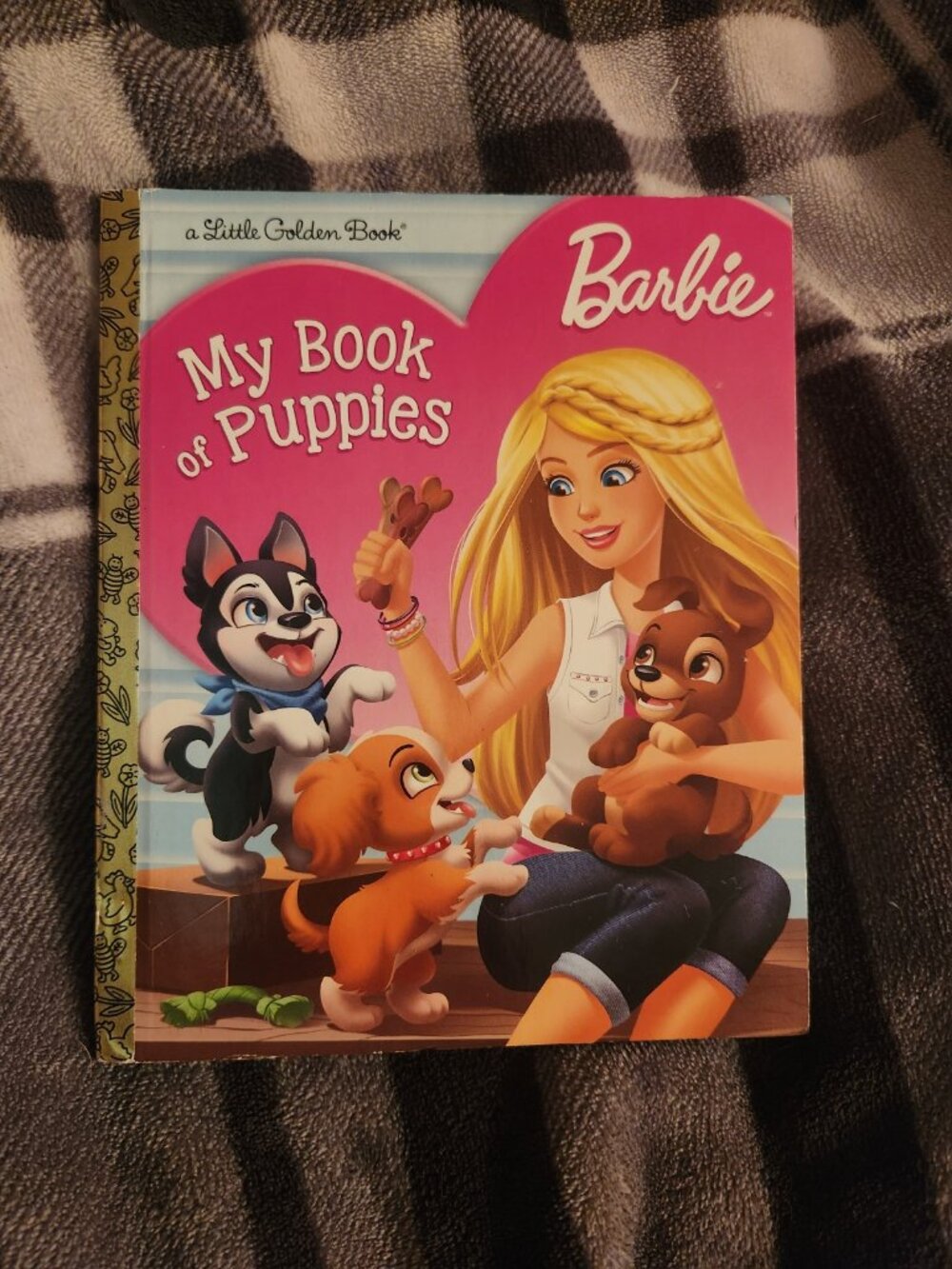Barbie: My Book of Puppies A Little Golden Book